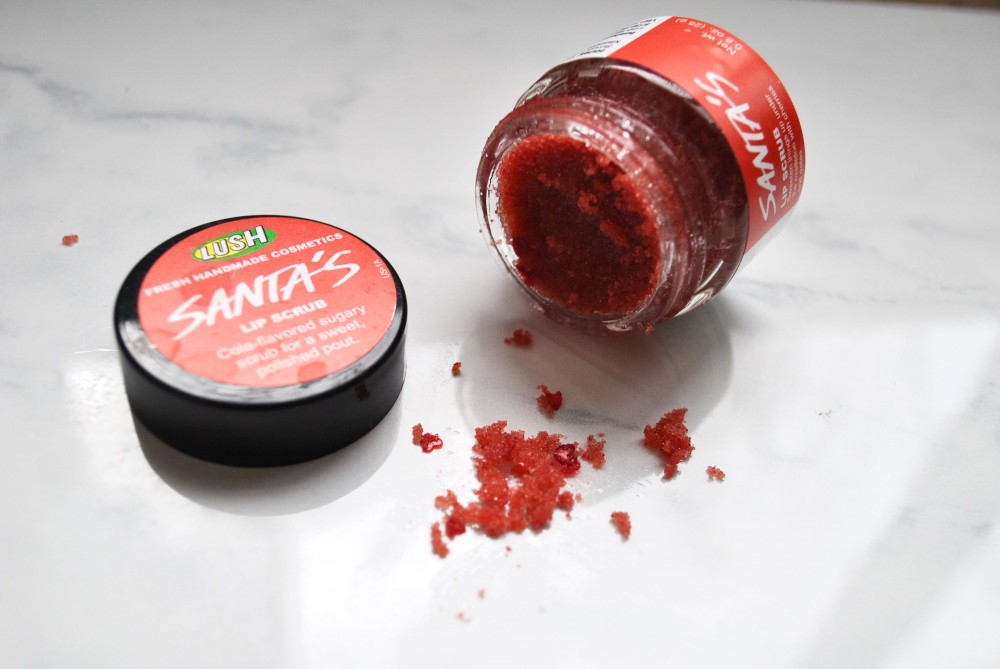 My lip nourishing must-haves- Santa's Lip Scrub