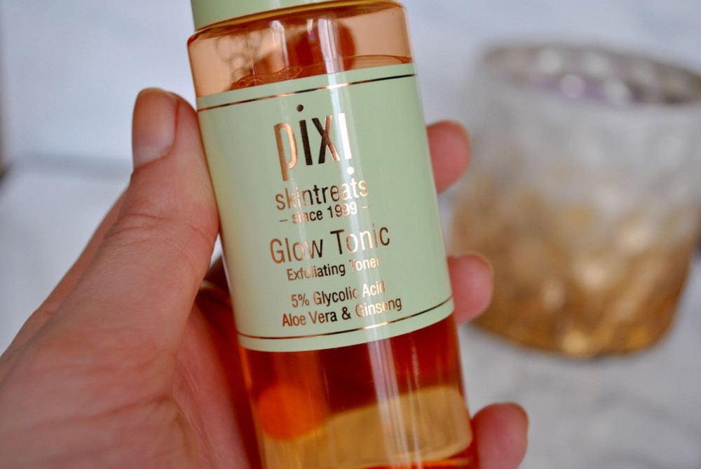 Skincare Evening Essentials for Sweet Dreams- Pixi Glow Tonic for an evening skincare routine