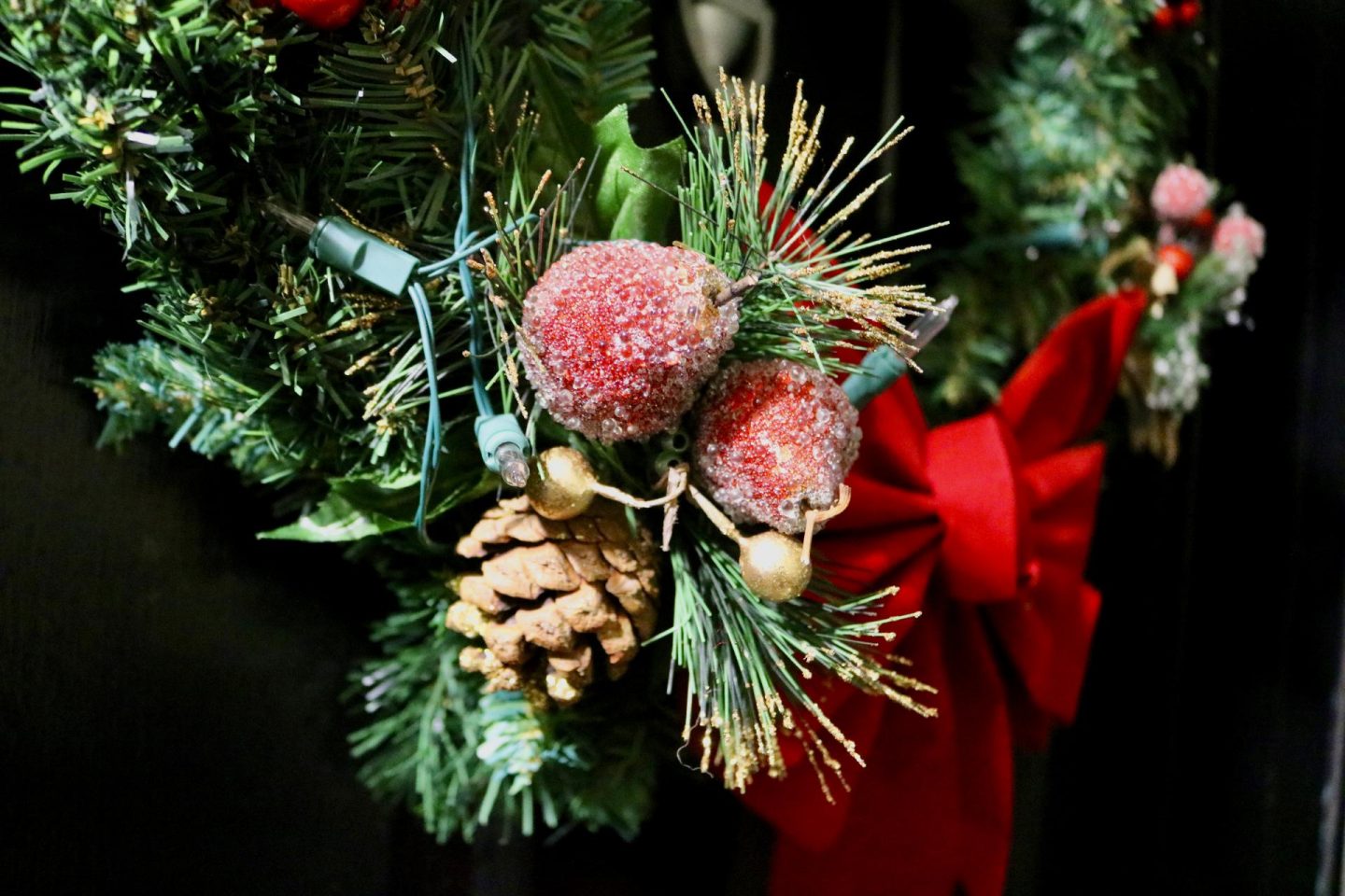 wreath close up