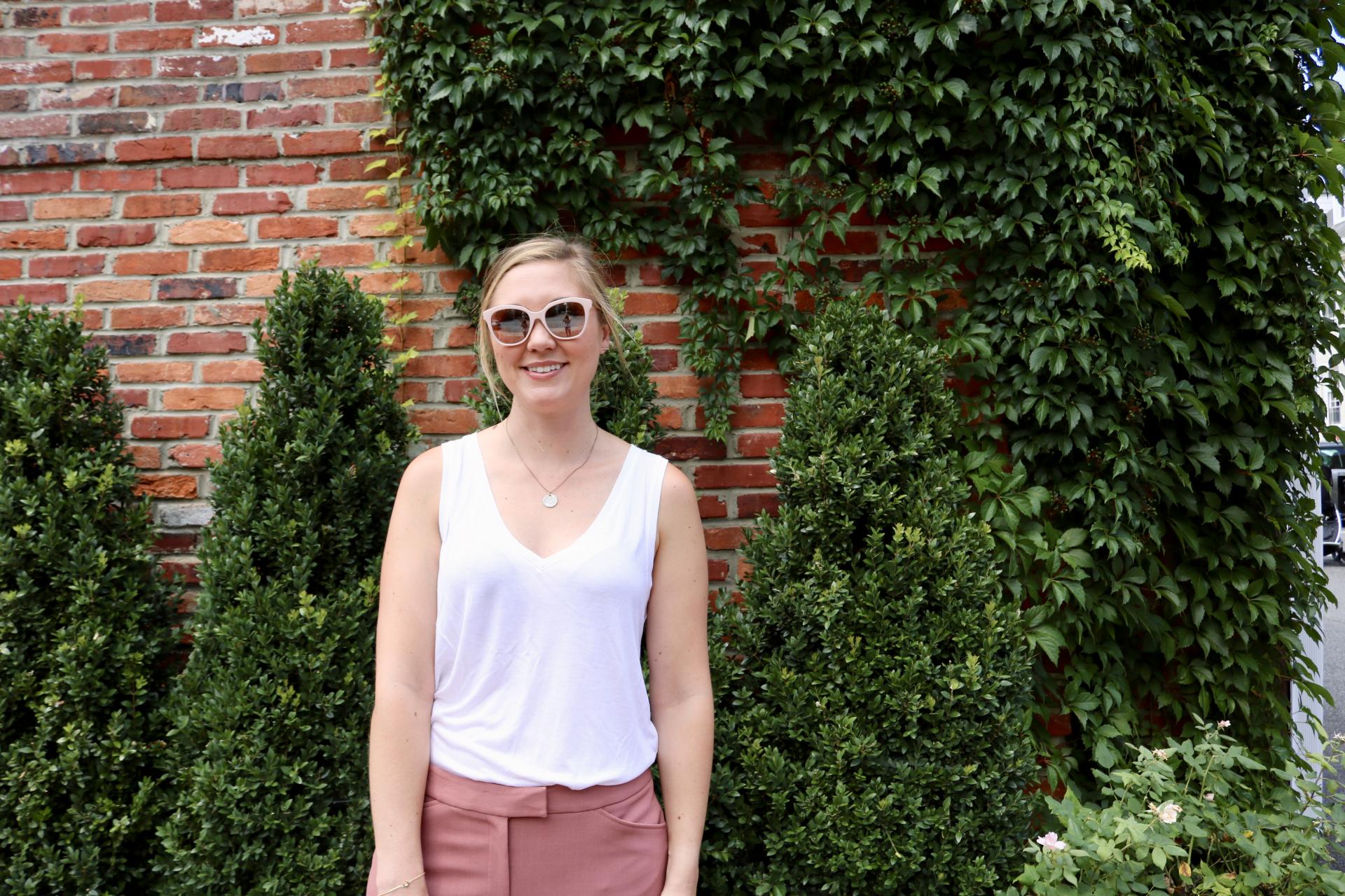 A Summer Work Outfit to Beat the Heat | Katie Actually