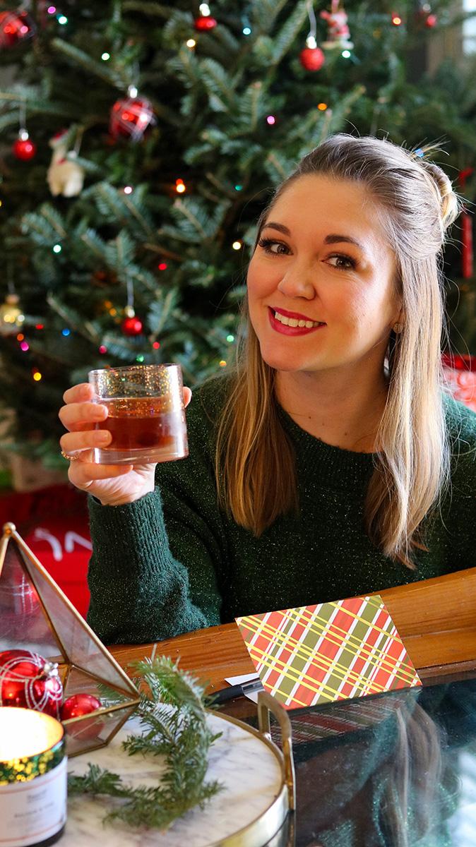 Maple Manhattan and Christmas Cards | Katie Actually