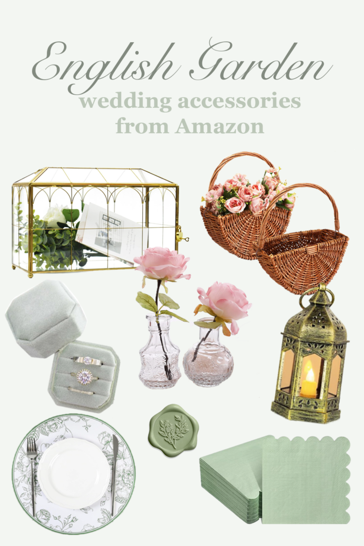 English Garden Wedding Theme Amazon Finds | Katie Actually