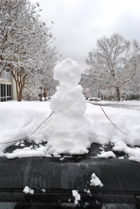 Car Snowman