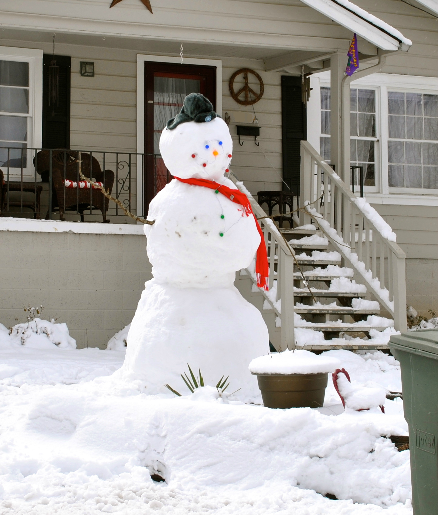 Huge Huntsville Snowman