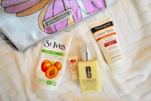 Katie Actually - What I Packed for the Biltmore- Skincare