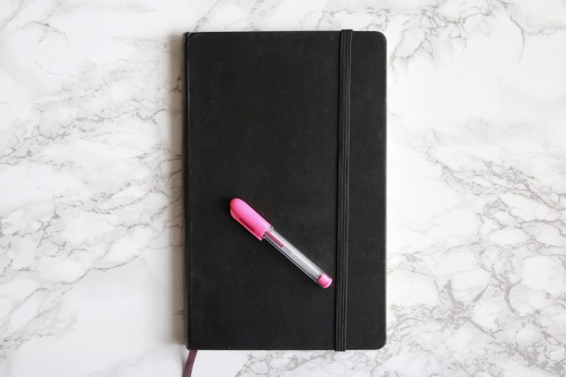 Moleskine bullet journal