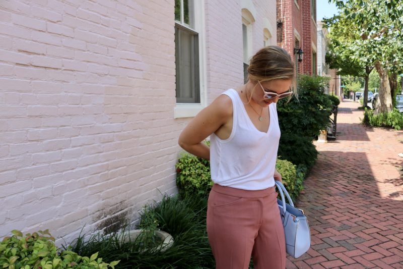 A Summer Work Outfit to Beat the Heat | Katie Actually